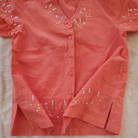 Fashion Classics 100% Cotton Women's  Blouse Exclusive Of Decoration Siz… - Picture 7 of 10